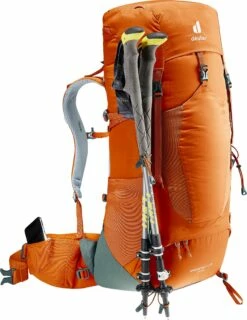 DEUTER AIRCONTACT LITE 40+10 HIKING PACK -Wildernessshop Shop 3340123 9319 AircontactLite40plus10 chestnut teal D 06
