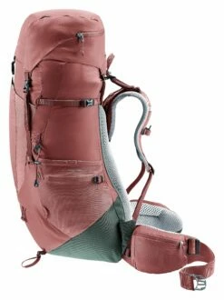 DEUTER AIRCONTACT LITE 45+10SL WOMENS HIKING PACK -Wildernessshop Shop 3340223 5215 AircontactLite45plus10SL caspia ivy D 04