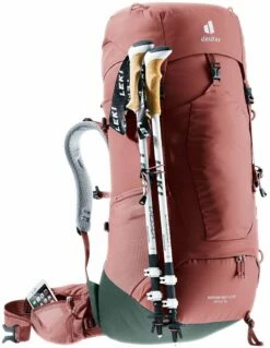 DEUTER AIRCONTACT LITE 45+10SL WOMENS HIKING PACK -Wildernessshop Shop 3340223 5215 AircontactLite45plus10SL caspia ivy D 06 scaled 1