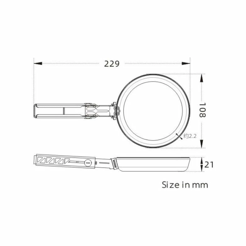 KEITH Egg And Patty Frying Pan (Ti6032) 4 KEITH Egg And Patty Frying Pan (Ti6032) - Image 4