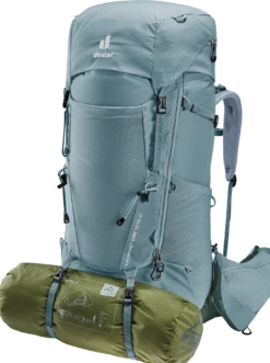 DEUTER AIRCONTACT CORE 55 +10 WOMENS HIKING PACK -Wildernessshop Shop Deuter aircontact core 55 10 sl Ivy shale 11