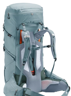 DEUTER AIRCONTACT CORE 55 +10 WOMENS HIKING PACK -Wildernessshop Shop Deuter aircontact core 55 10 sl Ivy shale 4