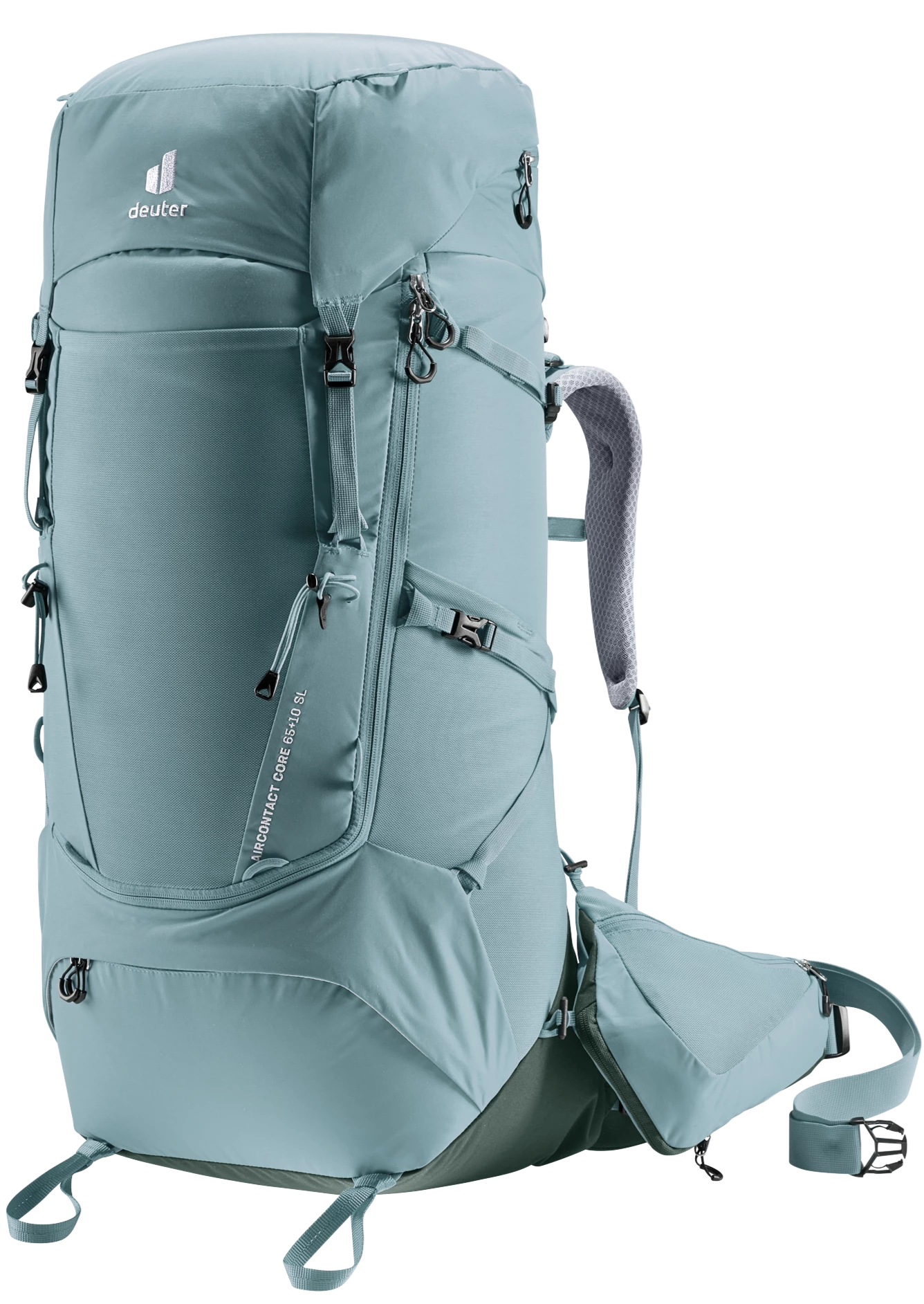 DEUTER AIRCONTACT CORE 65 +10 WOMENS HIKING PACK 1 DEUTER AIRCONTACT CORE 65 +10 WOMENS HIKING PACK