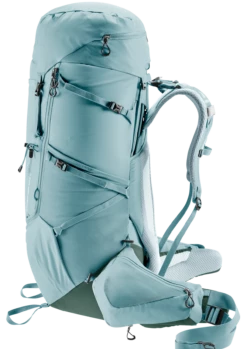 DEUTER AIRCONTACT CORE 65 +10 WOMENS HIKING PACK 16 DEUTER AIRCONTACT CORE 65 +10 WOMENS HIKING PACK -Wildernessshop Shop Deuter aircontact core 65 10 sl shale ivy 6