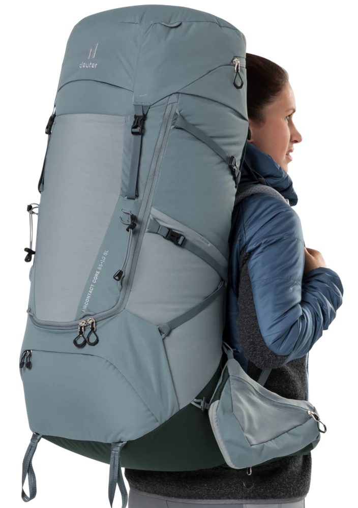 DEUTER AIRCONTACT CORE 65 +10 WOMENS HIKING PACK 7 DEUTER AIRCONTACT CORE 65 +10 WOMENS HIKING PACK - Image 7