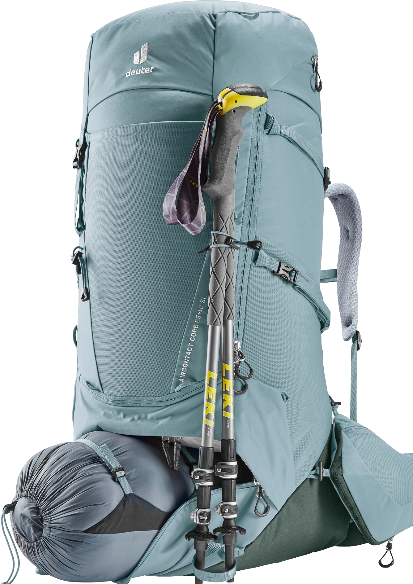 DEUTER AIRCONTACT CORE 65 +10 WOMENS HIKING PACK 9 DEUTER AIRCONTACT CORE 65 +10 WOMENS HIKING PACK - Image 9