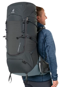 DEUTER AIRCONTACT CORE 70+10 MENS HIKING PACK -Wildernessshop Shop Deuter aircontact core 70 10 graphite 7