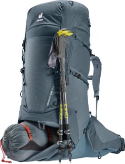 DEUTER AIRCONTACT CORE 70+10 MENS HIKING PACK -Wildernessshop Shop Deuter aircontact core 70 10 graphite 8
