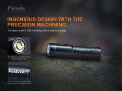 FENIX E01 V2.0 LED TORCH -Wildernessshop Shop E01 V2.0 flashlight design
