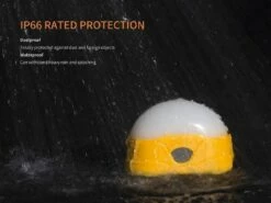 FENIX CL20R RECHARGEABLE LANTERN YELLOW -Wildernessshop Shop Fenix CL20R lantern waterproof