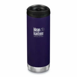 KLEAN KANTEEN TK WIDE INSULATED CAFE CAP 16OZ/473ML -Wildernessshop Shop Klean Kanteen TK Wide Insulated Cafe Cap 16OZ Kalamata