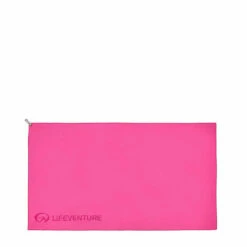 LIFESYSTEMS LIFEVENTURE SOFTFIBRE TREK TOWEL X-LARGE -Wildernessshop Shop LifeSystems softfibre travel towel pink xlarge 1