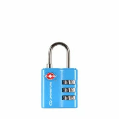 LIFESYSTEMS LIFEVENTURE TSA COMBI LOCK -Wildernessshop Shop LifeSystems tsa combi lock blue 1