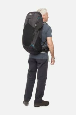 LOWE ALPINE AIRZONE TREK 45:55 Daypack -Wildernessshop Shop Lowe airzone trek 45 55 black1