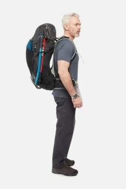 LOWE ALPINE AIRZONE TREK 45:55 Daypack -Wildernessshop Shop Lowe airzone trek 45 55 black2