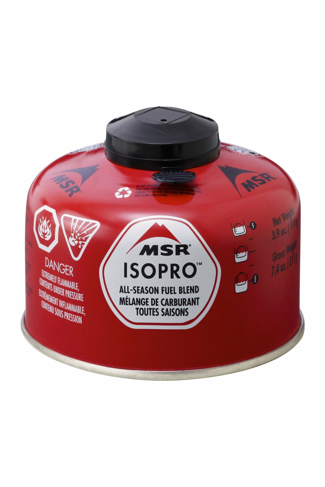 MSR ISOPRO GAS 3.9 OZ (110GM) 1 MSR ISOPRO GAS 3.9 OZ (110GM)