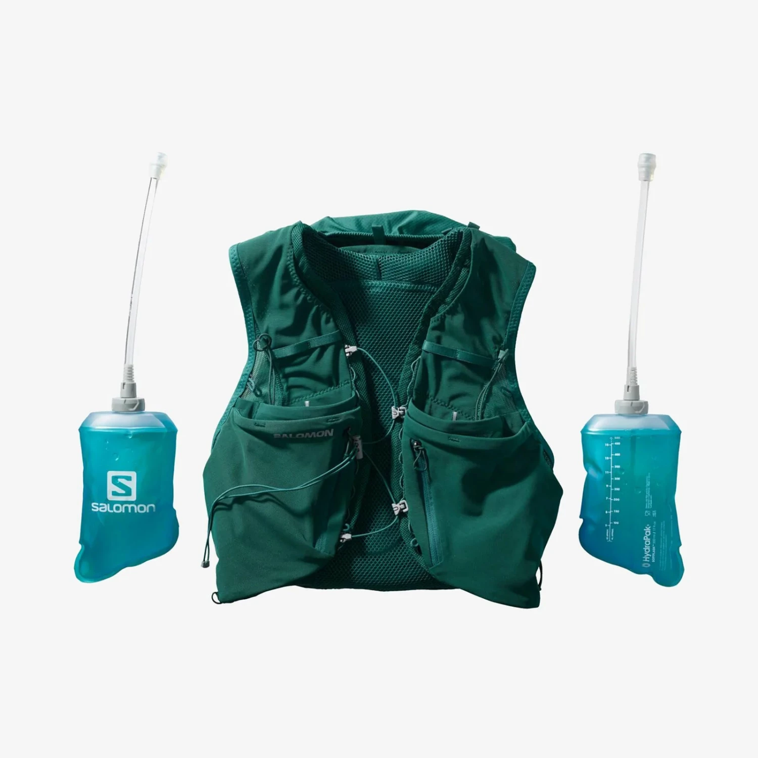 SALOMON ADVANCED SKIN 12 WOMENS WITH FLASKS 3 SALOMON ADVANCED SKIN 12 WOMENS WITH FLASKS - Image 3