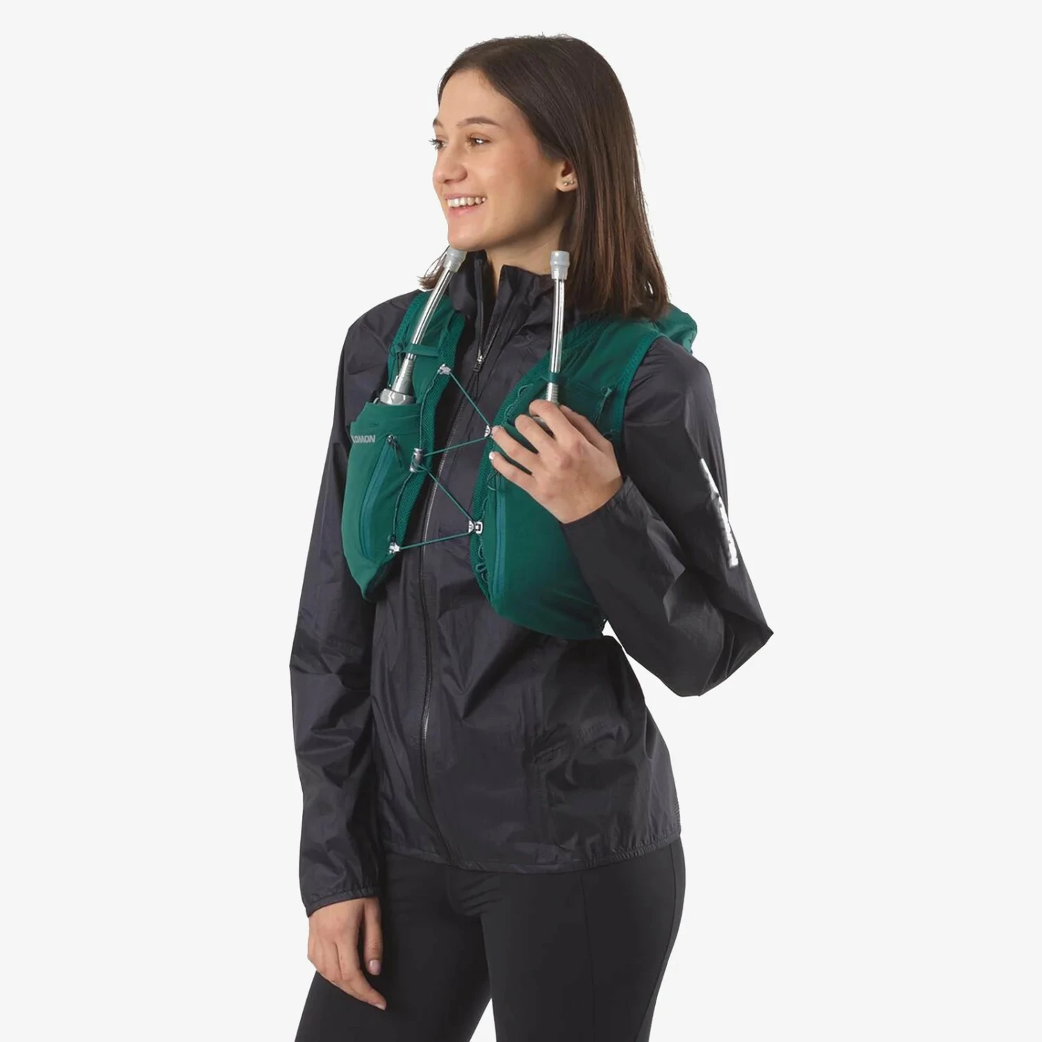 SALOMON ADVANCED SKIN 12 WOMENS WITH FLASKS 5 SALOMON ADVANCED SKIN 12 WOMENS WITH FLASKS - Image 5