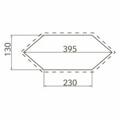 VAUDE MARK L 2P FLOOR PROTECTOR 3 VAUDE MARK L 2P FLOOR PROTECTOR -Wildernessshop Shop Vaude Mark L 2p footprint1