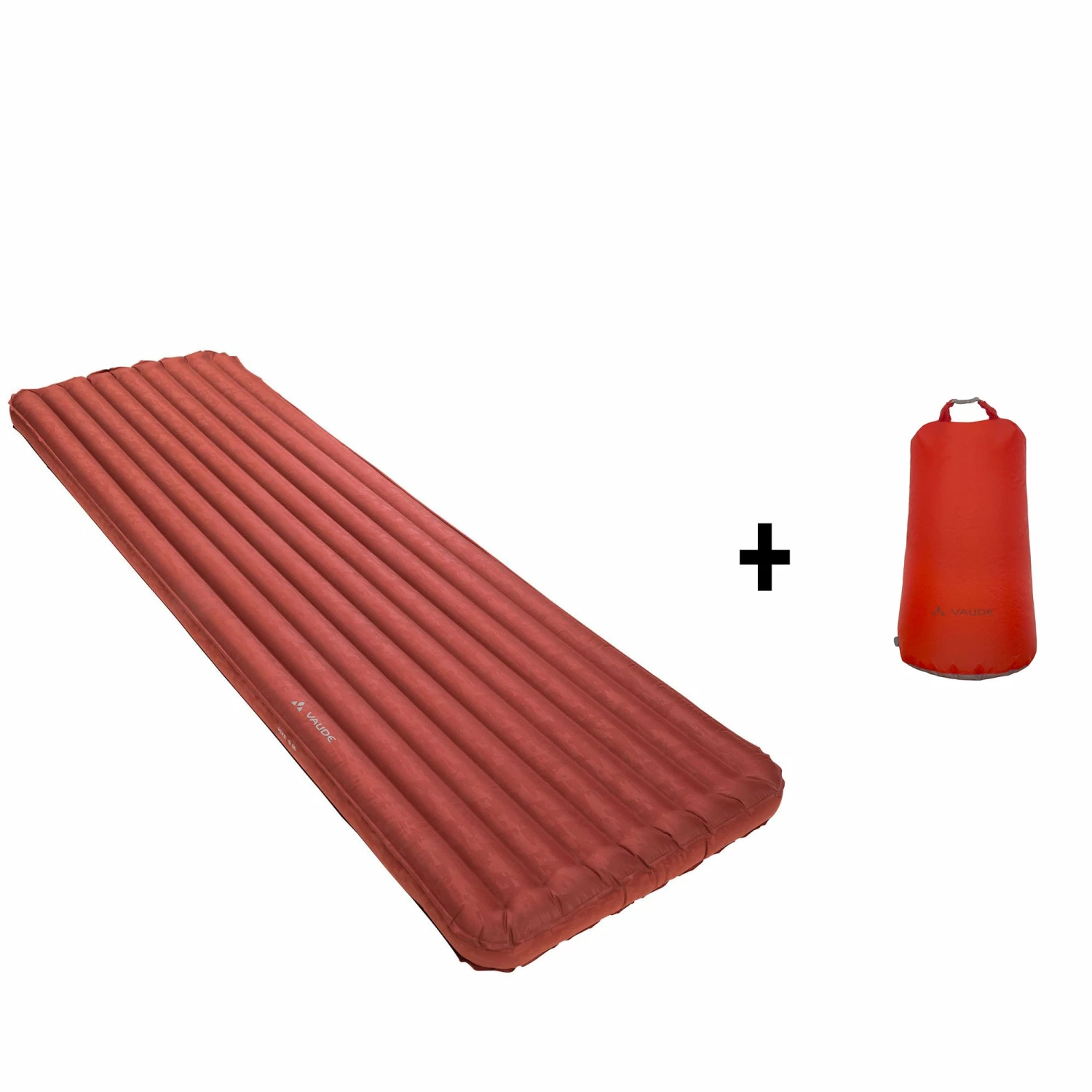 VAUDE HIKE 9 M 183CM Sleeping Mat With Pump Sack 1 VAUDE HIKE 9 M 183CM Sleeping Mat With Pump Sack