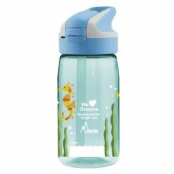 LAKEN KIDS TRITAN BOTTLE FLIP TOP 450ML -Wildernessshop Shop caballito tritan 045l bottle with summit cap seahorse1