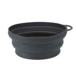 LIFESYSTEMS LIFEVENTURE SILICONE ELLIPSE BOWL -Wildernessshop Shop ellipseflexibowlgrey3