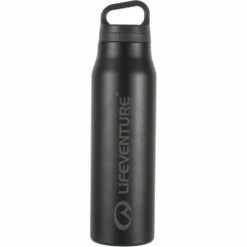 LIFESYSTEMS LIFEVENTURE HOT & COLD VACUUM FLASK 500ML BLACK