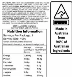 CAMPERS PANTRY BEEF & BLACKBEAN SINGLE SERVE -Wildernessshop Shop image 300x b7c0e487 2a2c 419d 996e 60999ef236f8