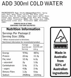 CAMPERS PANTRY TUNA SALSA Double Serve -Wildernessshop Shop image 800x ceff270e d44f 45bc ba91 3ef5b9b153d1