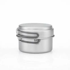 KEITH 2 Piece Titanium Pot And Pan Cook Set 1250ml (Ti6017)