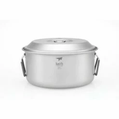 KEITH 2 Piece Titanium Pot And Pan Cook Set 2500ml -Wildernessshop Shop keith keith 2 piece titanium pot and pan cook set 2 5l other gear keti6018 16825018056853 2000x 0b4f2aa8 e878 4f49 88a3 f27785062d4c