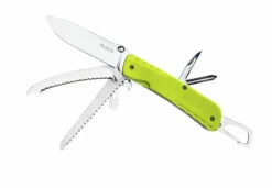 RUIKE LD43 POCKET KNIFE 85MM BLADE Yellow/Green