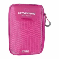 LIFESYSTEMS LIFEVENTURE SOFTFIBRE TREK TOWEL LARGE PINK