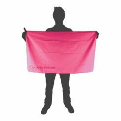 LIFESYSTEMS LIFEVENTURE SOFTFIBRE TREK TOWEL LARGE PINK -Wildernessshop Shop lifeventure soft fibre towel large ac80ad75 b5c8 41a5 81c1 376aff31533a