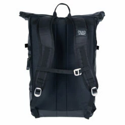 SNAP ROLL TOP 25L BACKPACK -Wildernessshop Shop snap sacs rolltop25 black front R25002 1