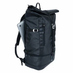 SNAP ROLL TOP 25L BACKPACK -Wildernessshop Shop snap sacs rolltop25 black front R25002 1