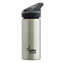 LAKEN STAINLESS STEEL THERMO BOTTLE FLIP TOP 500ML -Wildernessshop Shop stainless steel thermo bottle 05 l tj5