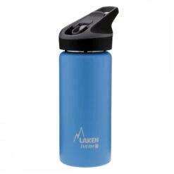 LAKEN STAINLESS STEEL THERMO BOTTLE FLIP TOP 500ML -Wildernessshop Shop stainless steel thermo bottle 05 l tj5 1 BLUE