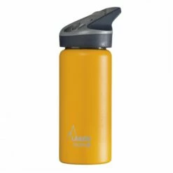 LAKEN STAINLESS STEEL THERMO BOTTLE FLIP TOP 500ML -Wildernessshop Shop stainless steel thermo bottle 05 l tj5 1 YELLOW