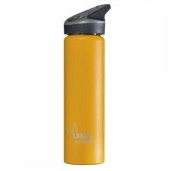 LAKEN STAINLESS STEEL THERMO BOTTLE FLIP TOP 750ML -Wildernessshop Shop stainless steel thermo bottle 075 l tj7 YELLOW