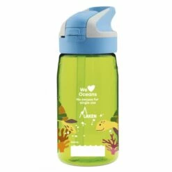 LAKEN KIDS TRITAN BOTTLE FLIP TOP 450ML -Wildernessshop Shop turtu tritan 045l bottle with summit cap turtles1